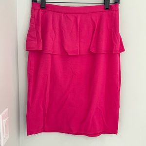 Sunny Leigh Hot Pink Pencil Skirt Size 4